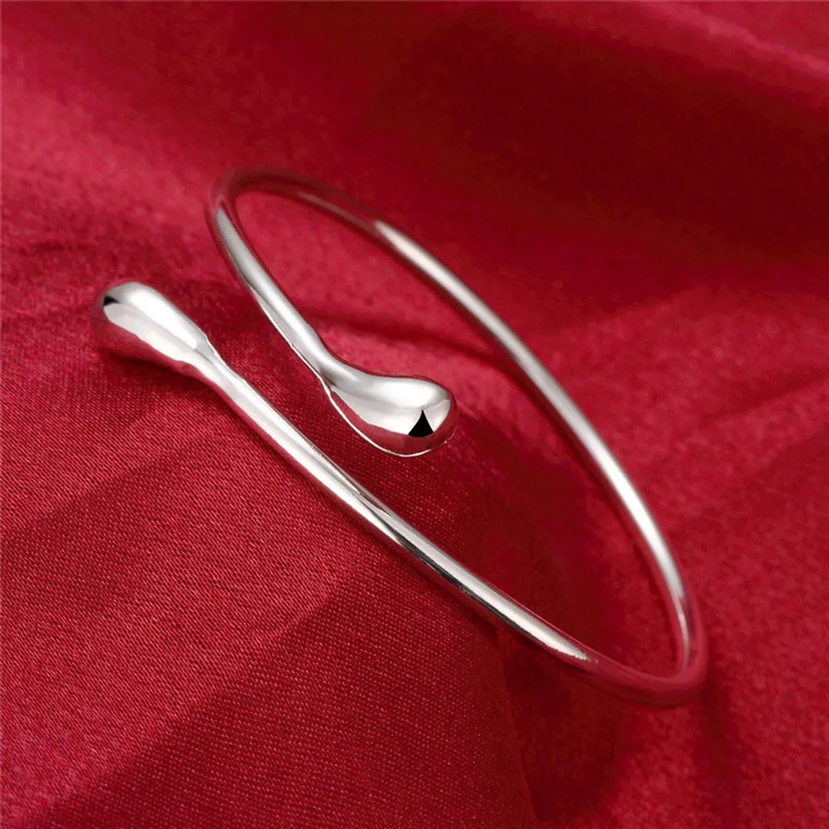 Simple Style Snake Alloy Wholesale Bangle