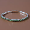 Simple Style Solid Color Iron alloy Inlay Rhinestones Women's Bracelets