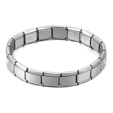 Simple Style Solid Color 304 Stainless Steel Bracelets In Bulk