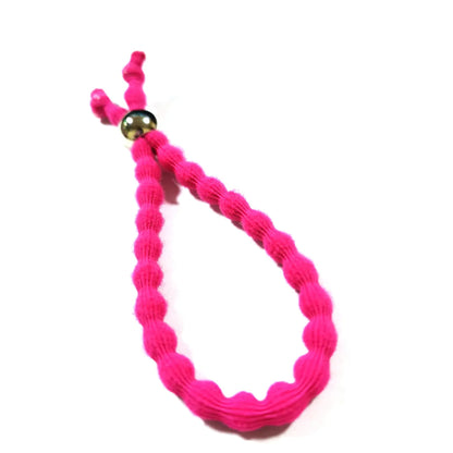 Simple Style Solid Color Abs Hair Tie