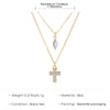 Simple Style Solid Color Alloy Plating Inlay Zircon Silver Plated Women's Layered Necklaces