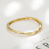 Simple Style Solid Color Alloy Plating Women'S Bangle