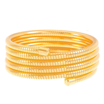 Simple Style Solid Color Alloy Wholesale Bangle