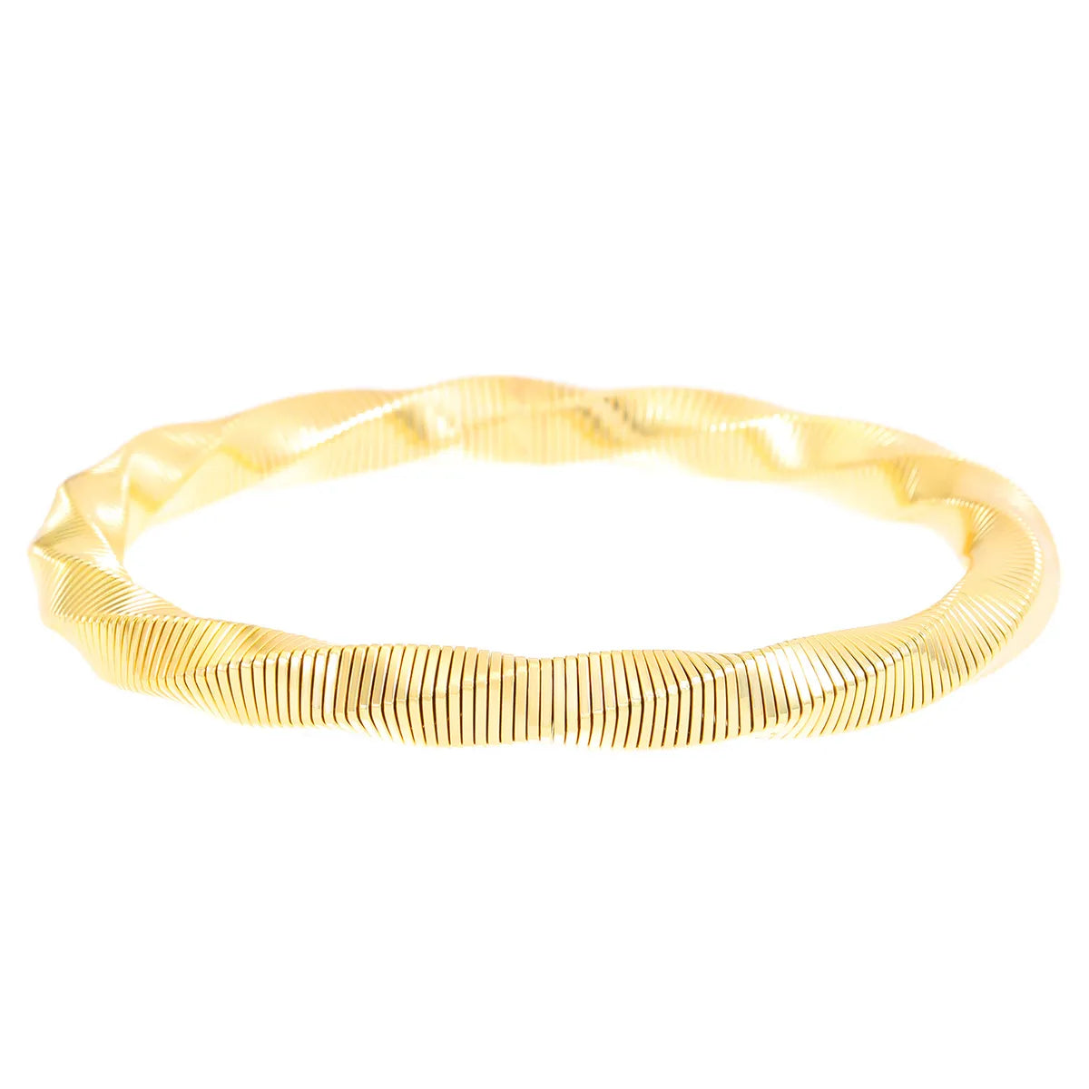 Simple Style Solid Color Alloy Wholesale Bangle