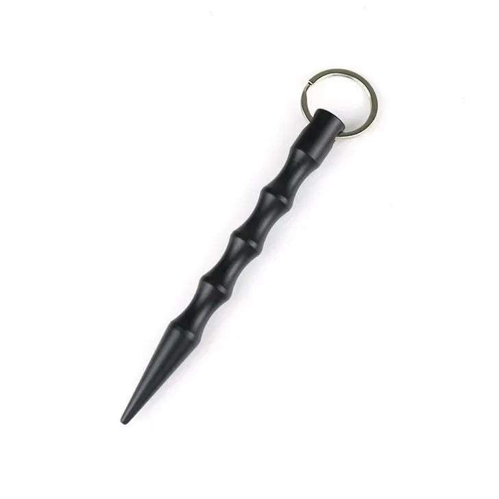 Simple Style Solid Color Aluminium Alloy Self-Defense Keychain