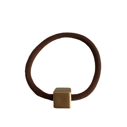 Simple Style Solid Color Arylic Hair Tie