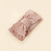 Simple Style Solid Color Bow Knot Cloth Hair Band