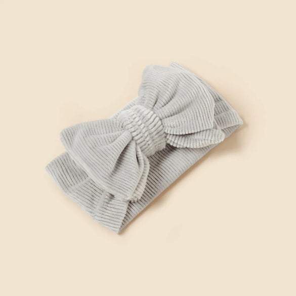 Simple Style Solid Color Bow Knot Cloth Hair Band