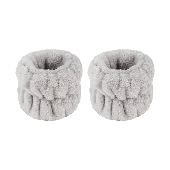 Simple Style Solid Color Bow Knot Cloth Plush Hair Band Wrist