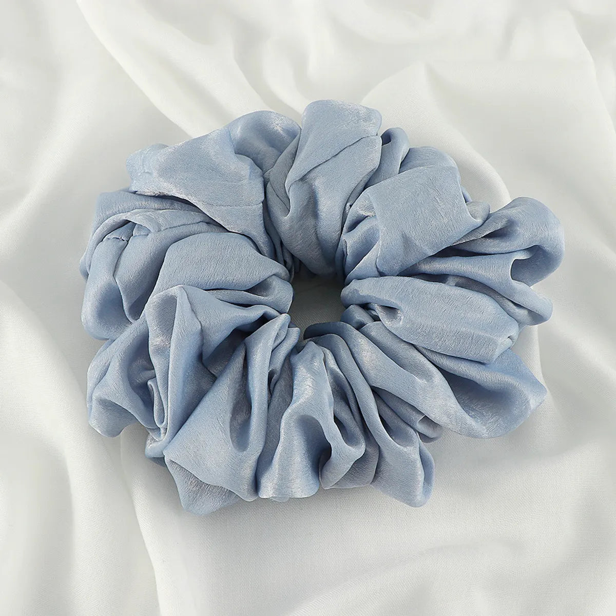 Simple Style Solid Color Chiffon Hair Tie