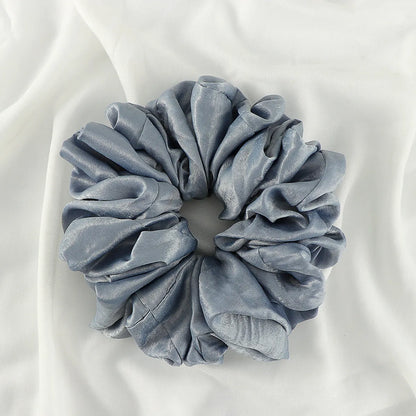 Simple Style Solid Color Chiffon Hair Tie