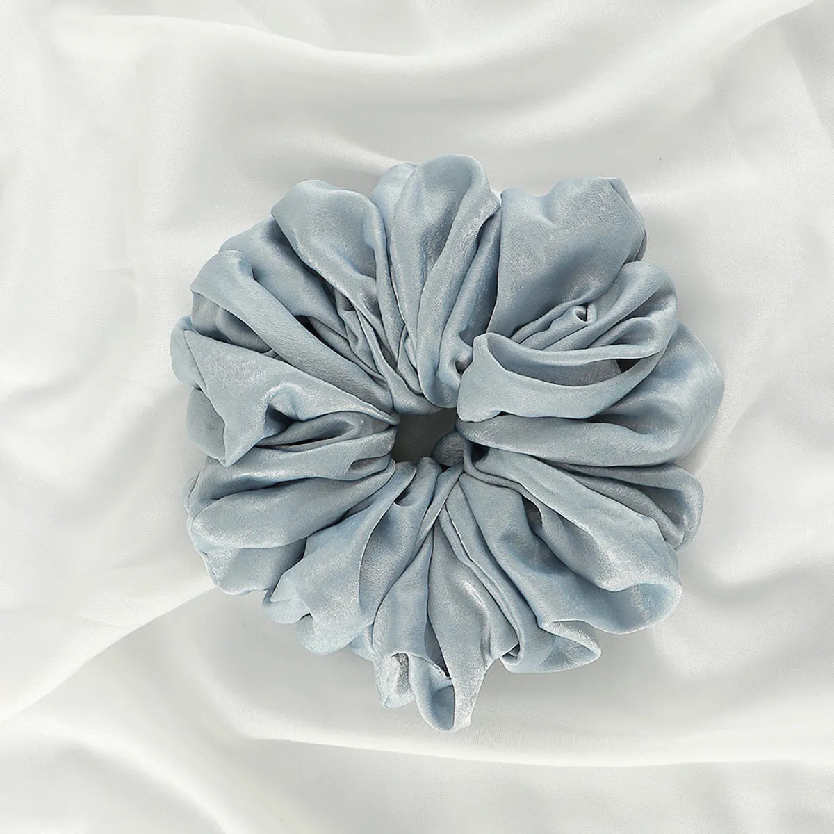 Simple Style Solid Color Chiffon Hair Tie