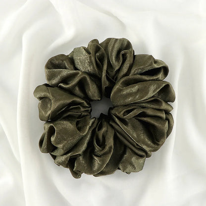 Simple Style Solid Color Chiffon Hair Tie