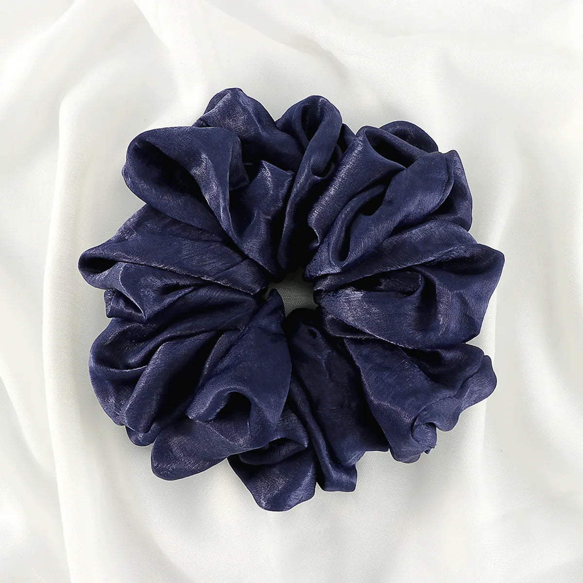 Simple Style Solid Color Chiffon Hair Tie