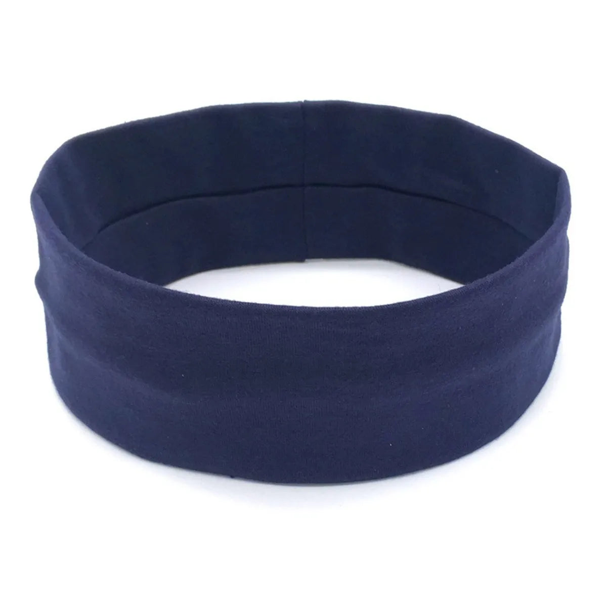 Women'S Simple Style Solid Color Cloth Braid Hair Band