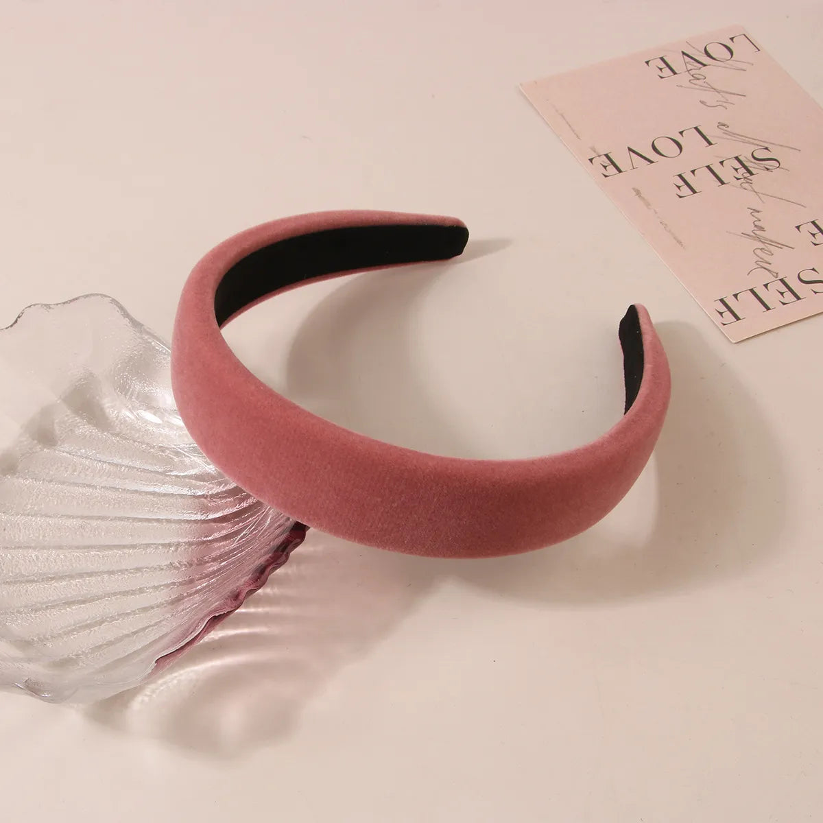 Simple Style Solid Color Cloth Hair Band 1 Piece