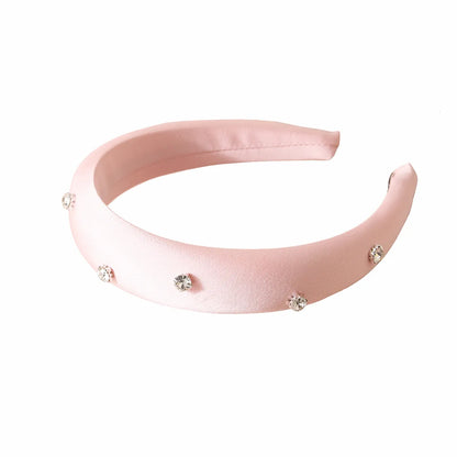 Simple Style Solid Color Cloth Hair Band 1 Piece