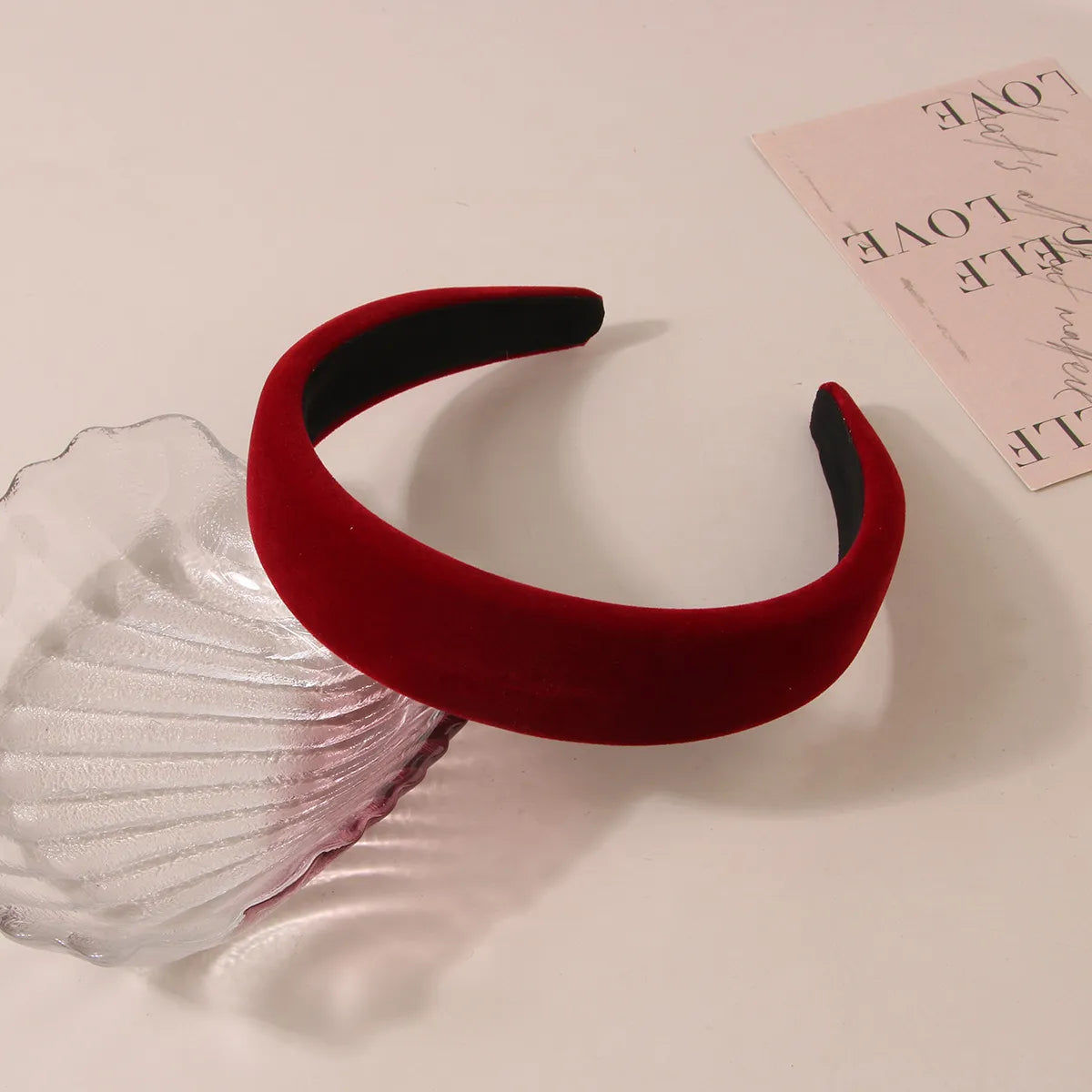 Simple Style Solid Color Cloth Hair Band 1 Piece