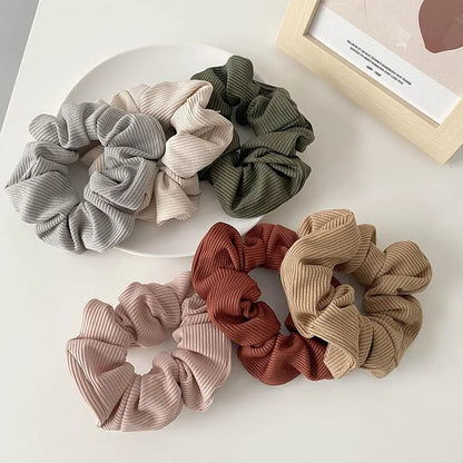 Simple Style Solid Color Cloth Hair Tie 1 Piece