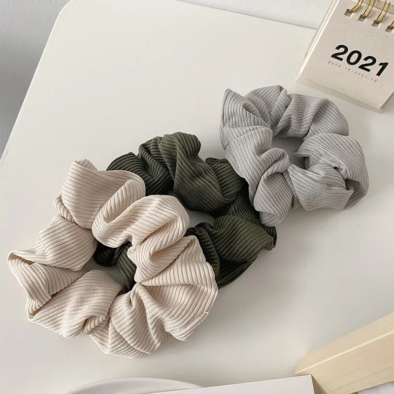 Simple Style Solid Color Cloth Hair Tie 1 Piece