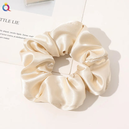 Simple Style Solid Color Cloth Hair Tie 1 Piece