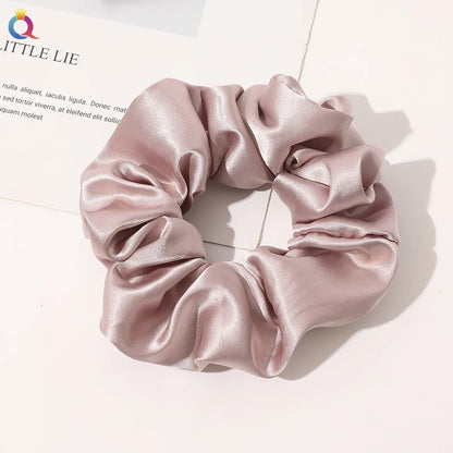 Simple Style Solid Color Cloth Hair Tie 1 Piece