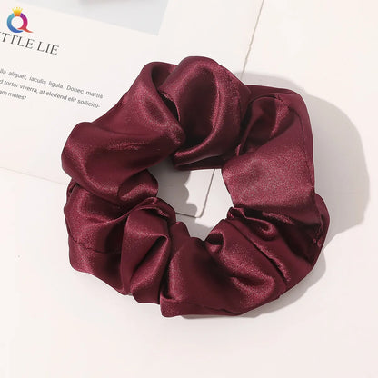 Simple Style Solid Color Cloth Hair Tie 1 Piece