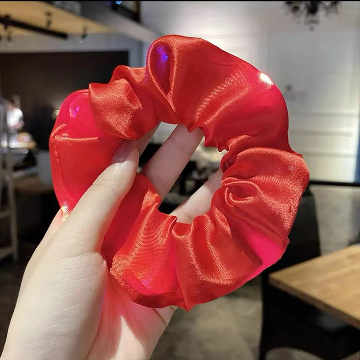 Women'S Simple Style Solid Color Cloth Hair Tie