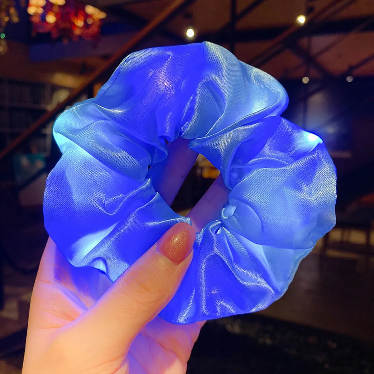 Women'S Simple Style Solid Color Cloth Hair Tie