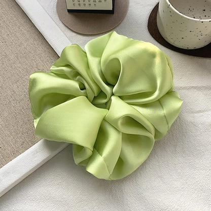 Women'S Simple Style Solid Color Cloth Hair Tie