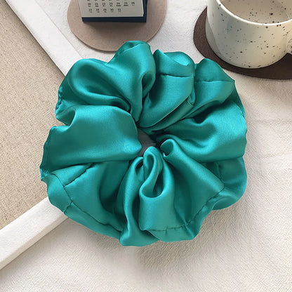 Women'S Simple Style Solid Color Cloth Hair Tie