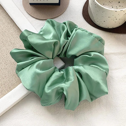 Women'S Simple Style Solid Color Cloth Hair Tie