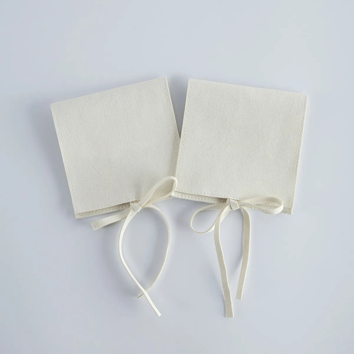 Simple Style Solid Color Cloth Jewelry Packaging Bags