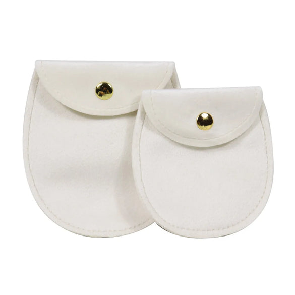 Simple Style Solid Color Cloth Jewelry Packaging Bags