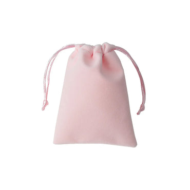 Simple Style Solid Color Cloth Drawstring Jewelry Packaging Bags