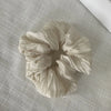 Simple Style Solid Color Cloth Pleated Hair Tie