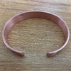 Simple Style Solid Color Copper Magnetic Unisex Bangle