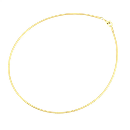 Simple Style Solid Color Copper Plating 18k Gold Plated Choker