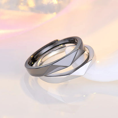 Simple Style Solid Color Copper Plating Rings 1 Piece