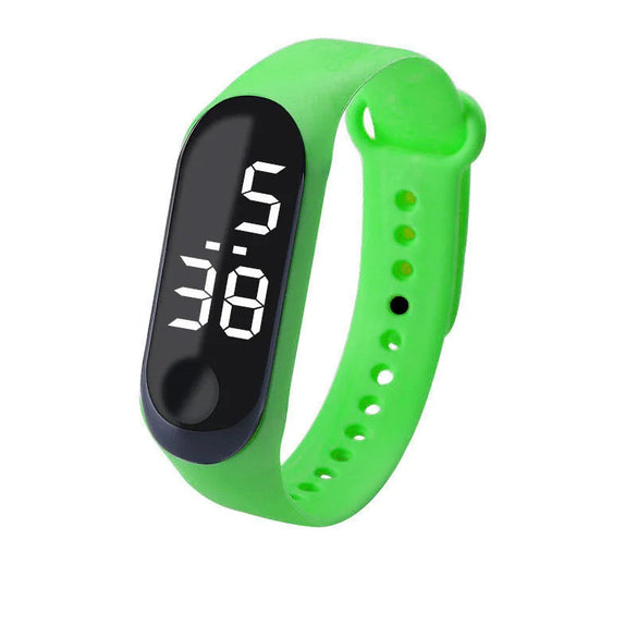 Simple Style Solid Color Electronic Women'S Watches