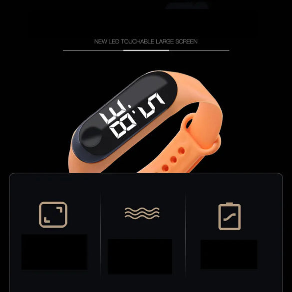 Simple Style Solid Color Electronic Women'S Watches