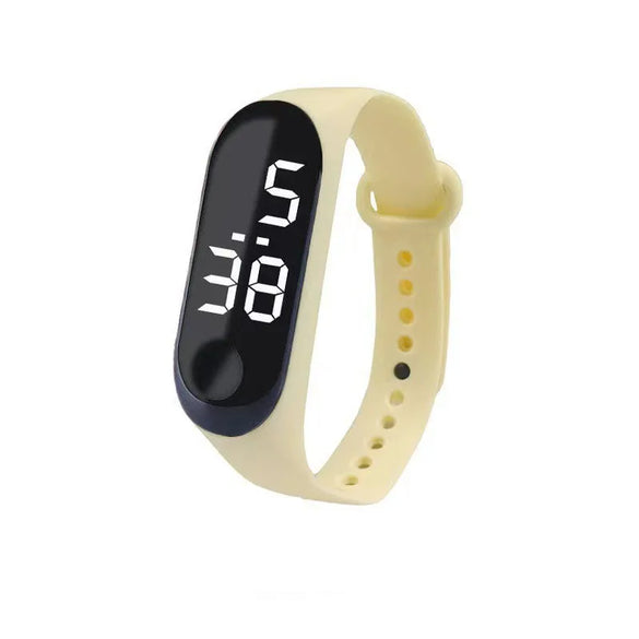 Simple Style Solid Color Electronic Women'S Watches