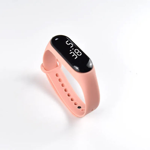 Simple Style Solid Color Electronic Women'S Watches