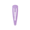 Girl'S Simple Style Solid Color Iron Spray Paint Stoving Varnish Hair Clip
