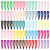 Girl'S Simple Style Solid Color Iron Spray Paint Stoving Varnish Hair Clip