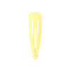 Girl'S Simple Style Solid Color Iron Spray Paint Stoving Varnish Hair Clip
