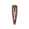 Girl'S Simple Style Solid Color Iron Spray Paint Stoving Varnish Hair Clip