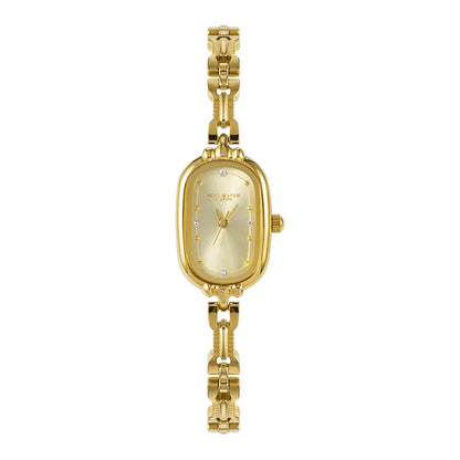 Simple Style Solid Color Jewelry Buckle Quartz Women'S Watches