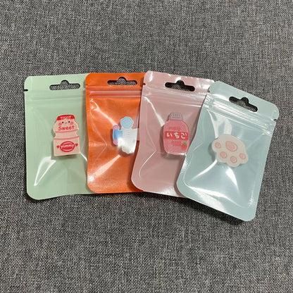 Simple Style Solid Color New Material Wholesale Jewelry Packaging Bags