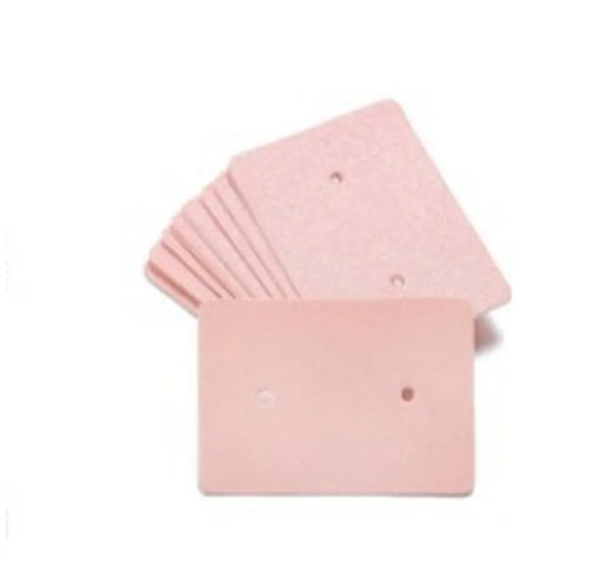 Simple Style Solid Color Paper Card Jewelry Packaging Cardboard